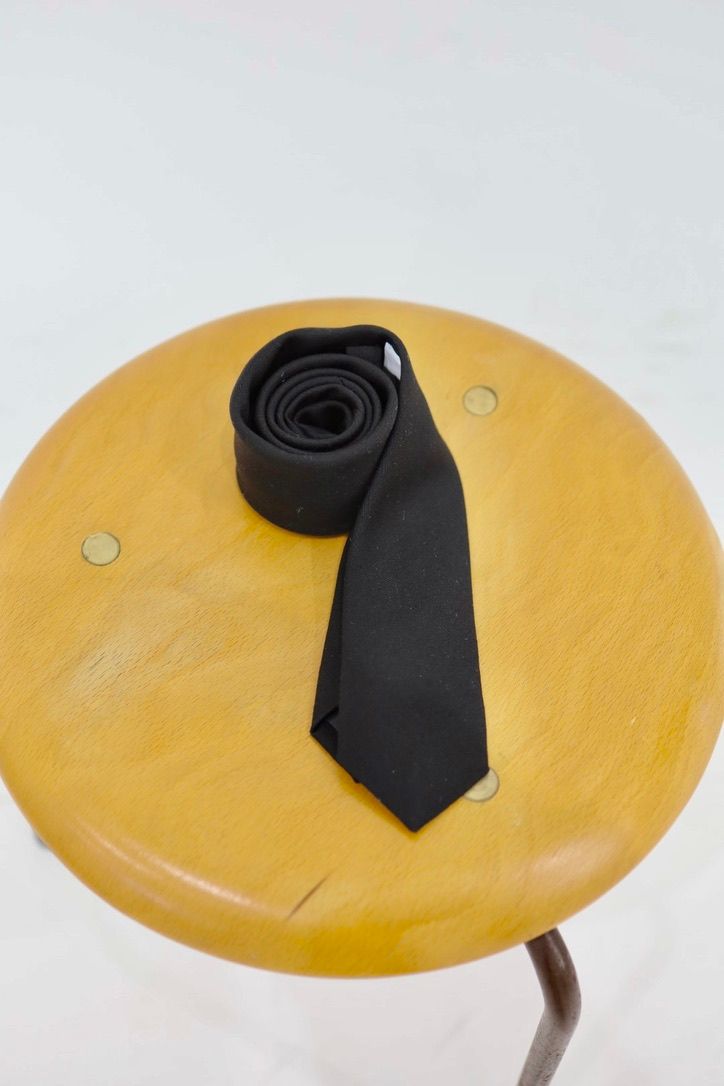 グラフペーパー 26SS Wool Doeskin Necktie(GU261-90217B)BLACK☆12月13日(土)発売！