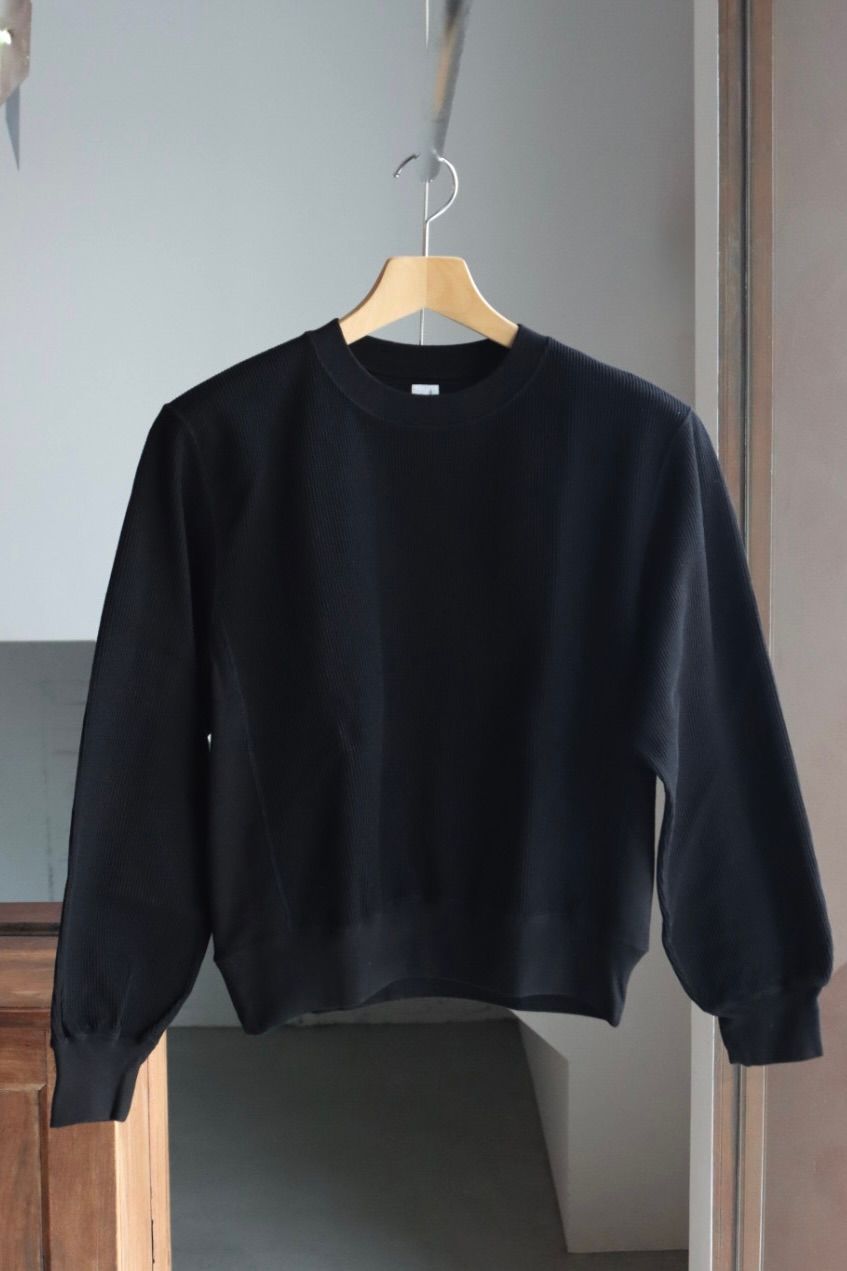 blurhms Women's 25FW Rough&Smooth Thermal P/O(bROOTS24F29F25)Black☆8月29日(金)新作発売！