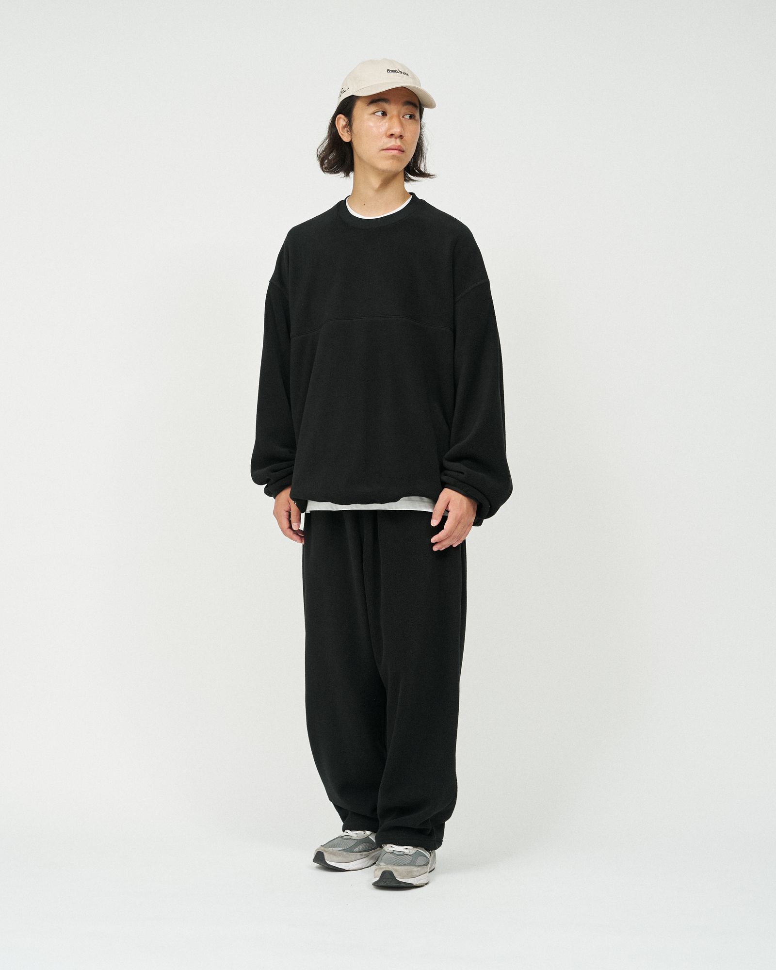 フレッシュサービス MICRO FLEECE CREW NECK PULLOVER(FSC253-70192)BLACK★10月18日(土)発売！
