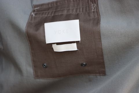 YOKE DESERT STORM OVERCOAT(YK21AW0239C) style. 2021.09.27.