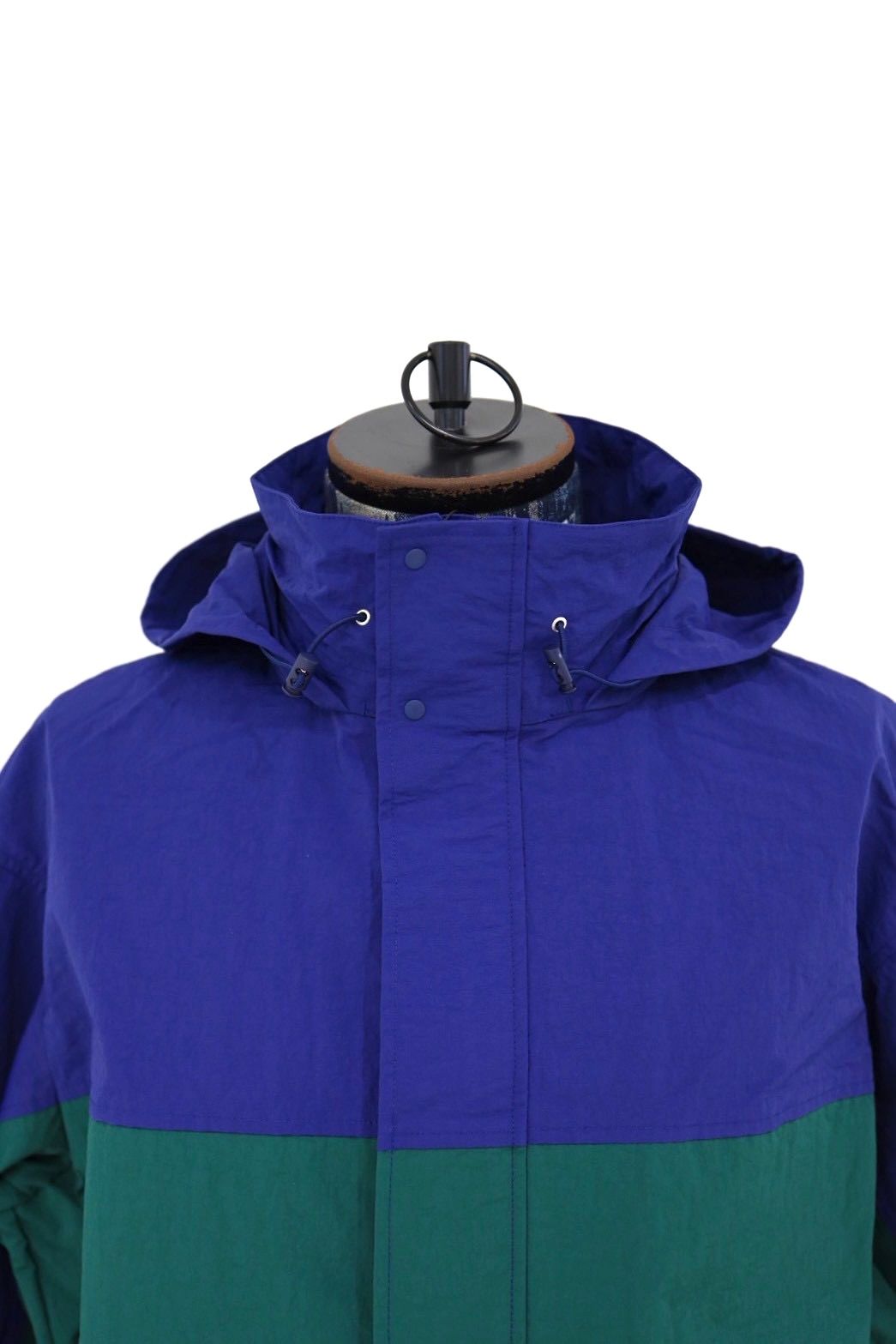 フレッシュサービス NYLON CANVAS SAILING JACKET (FSC261-30254)BLUE x GREEN
