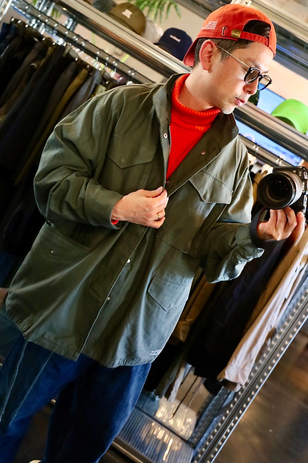 BACK SATEEN FIELD JACKET – FreshService® official site