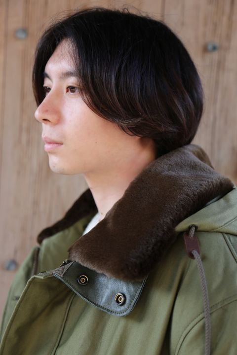 eYe JUNYA WATANABE COMME des GARCONS MAN 綿バックサテンミリタリーブルゾン(WF-J905-100)"KHAKI"style.2020.10.25.