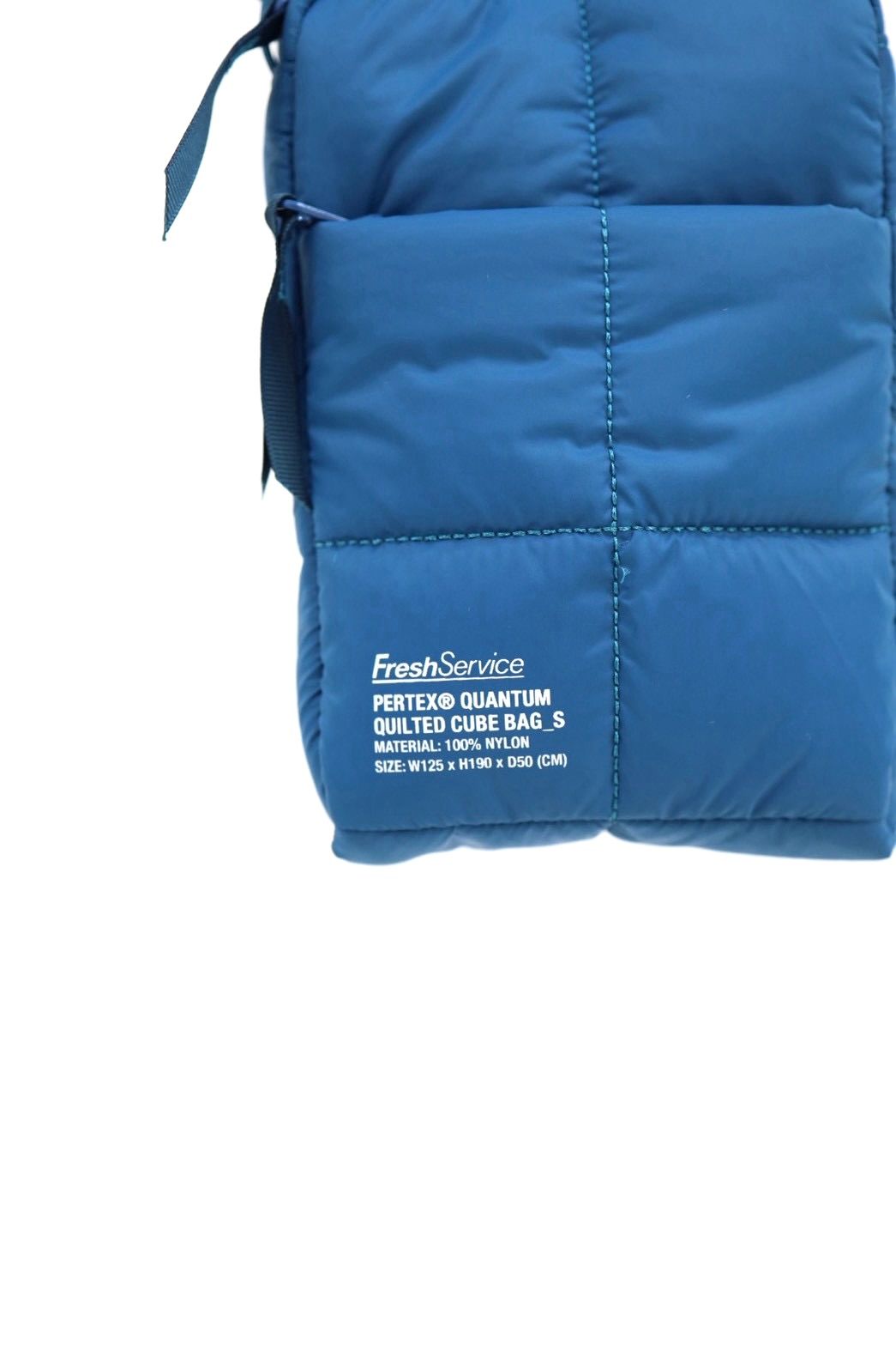 フレッシュサービス 26AW PERTEX® QUANTUM QUILTED CUBE BAG_S(FSP263-90020)TEAL BLUE☆10月17日(土)新作発売！