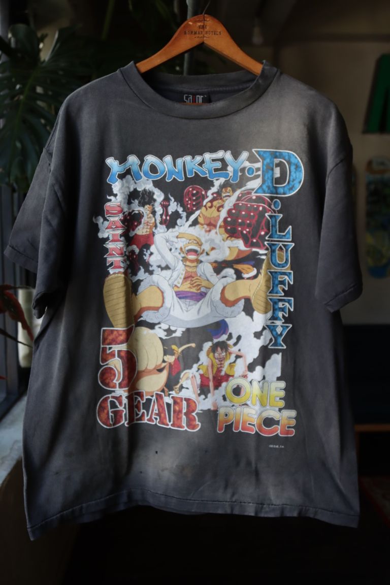SAINT M×××××× - セントマイケル 23AW ワンピースコラボ OP_SS T-SHIRT 