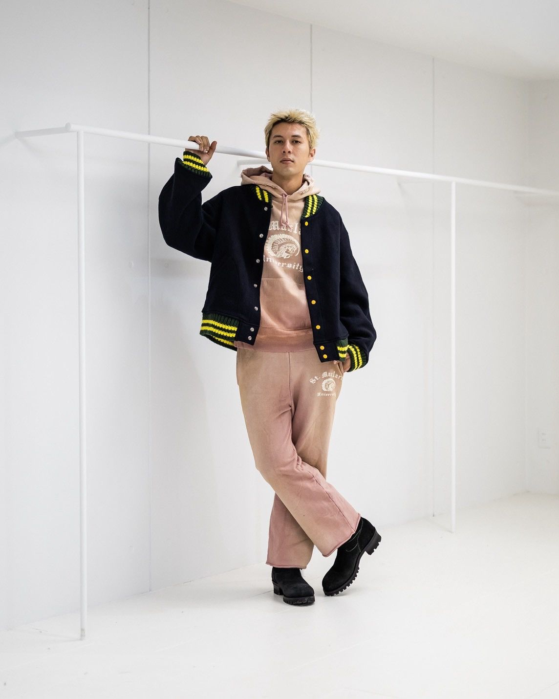 BOW WOW 25FWバウワウ ST. MACLAREN UNIV. SWEATPANTS AGED(BW252-MUSP)AGED PINK★10月4日(土)発売！