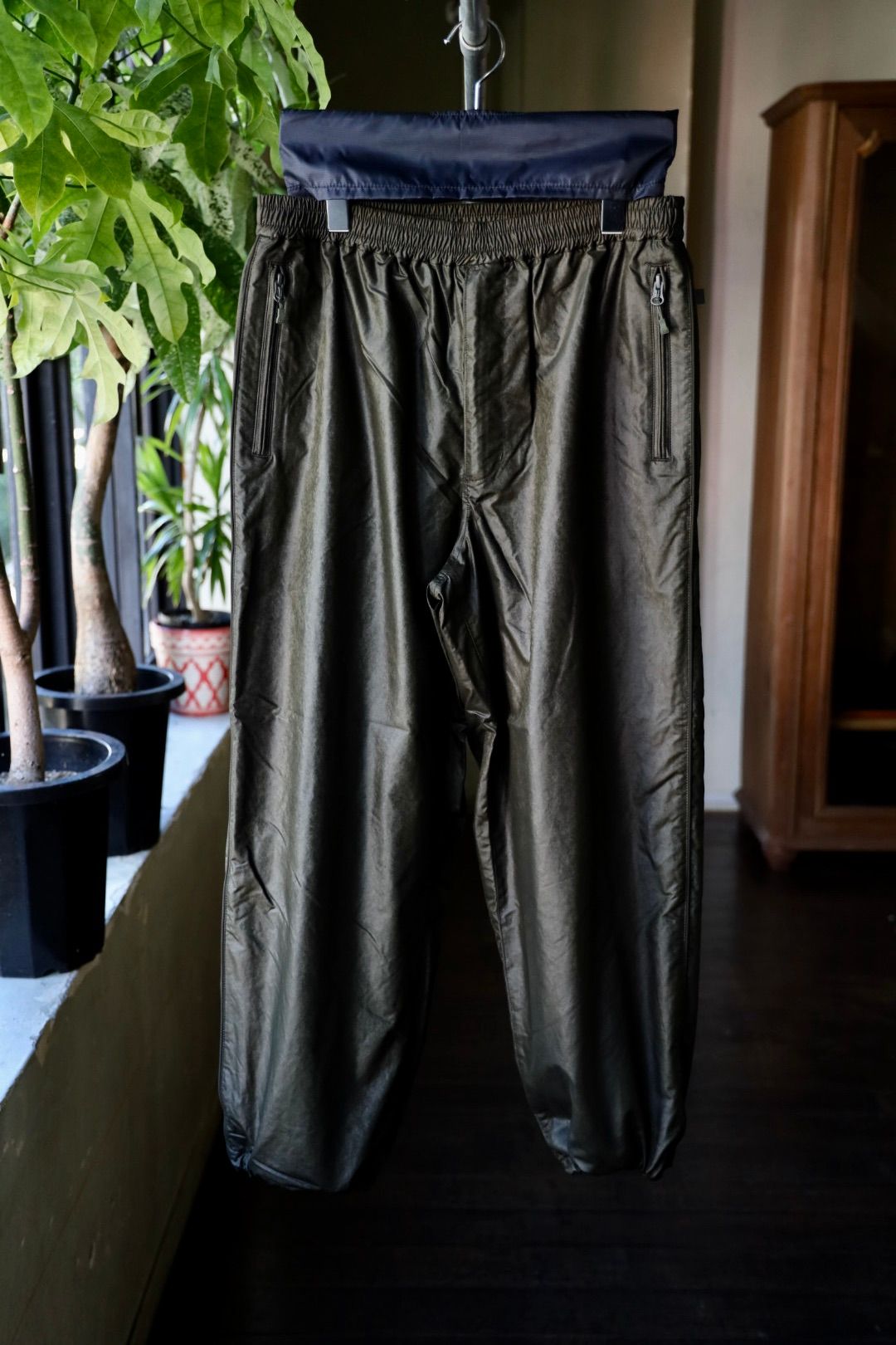 DAIWA PIER39 25FW TECH BRITISH HUNTER WINDBREAKER PANTS(BP-71025W)D.GREEN