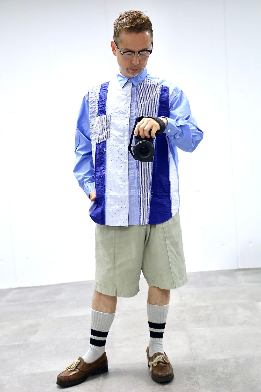 COMME des GARCONS HOMME 26FW 綿反応デニムジャケットスタイル