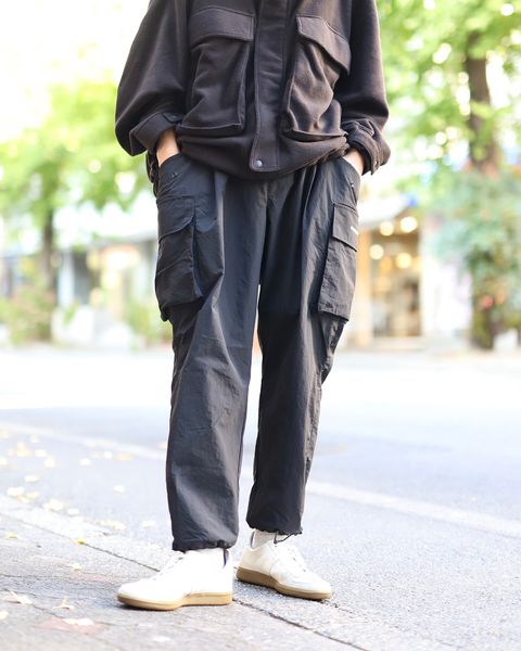 STRIPES FOR CREATIVE FW23 SUPER WIDE CARGO PANTSスタイル