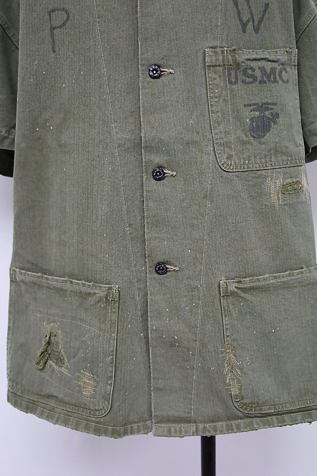 BOW WOW 26SS バウワウ PW P-41 HBT SS JK AGED(BW261-PP4HS)OD☆4月18日(土)発売！