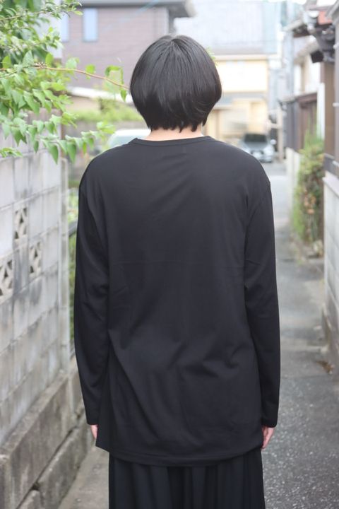 Yohji Ymamoto 新作 PRINT SWITCHING LONG SLEEVE style.2022.7.10 ※7月13日(水)発売