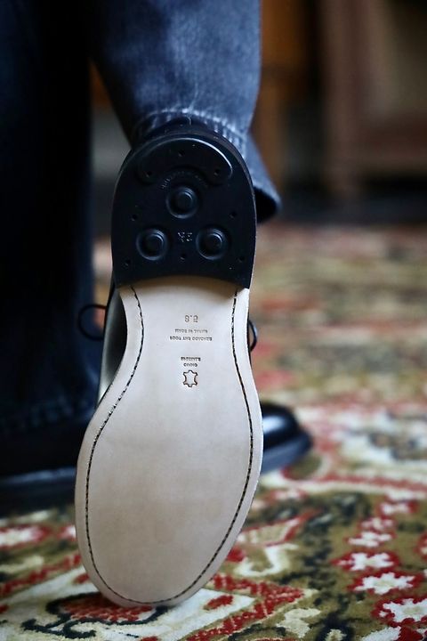 Graphpaper Selvage Denim Two Tuck Tapered Pantsスタイル