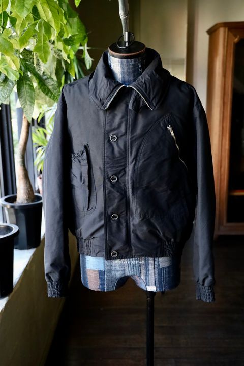 ヨーク 25FW "KATHARINE HAMNETT" Recycle Polyester Short Blouson(YK25FW01129B-KH)BLACK☆9月13日(土)発売！