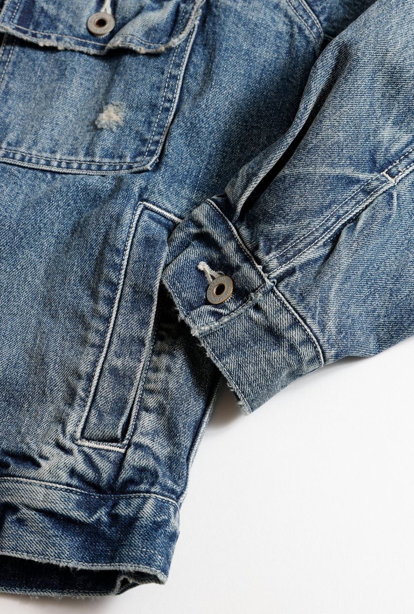 ファンダメンタル デニムジャケット DENIM JACKET 3YR WASH (FA25-JK13U)INDIGO