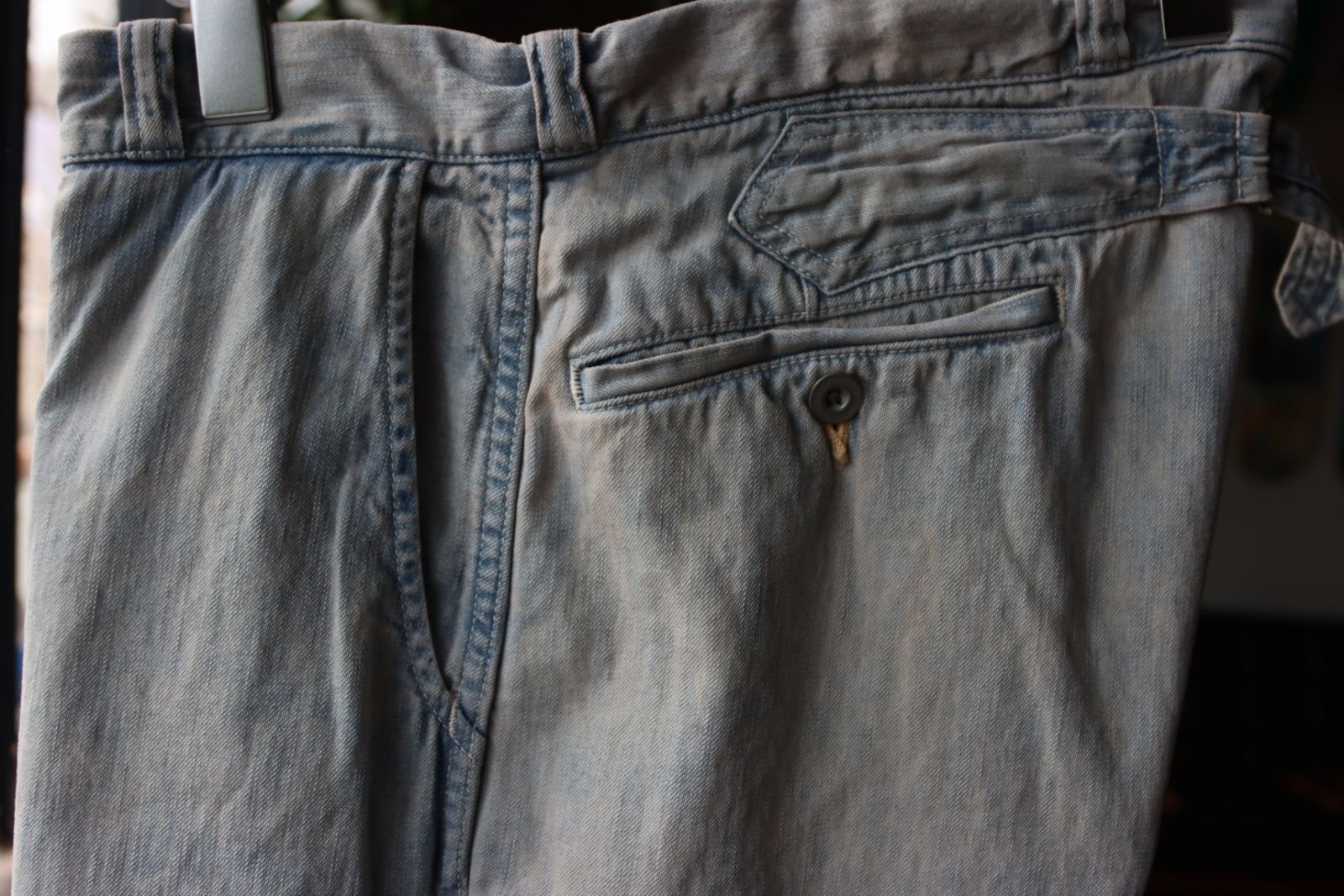A.PRESSE - アプレッセ23SS Vintage Prisoner Denim Trousers