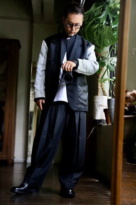 COMME des GARCONS HOMME ウールサージ2Bジャケットスタイル2024.8.15.
