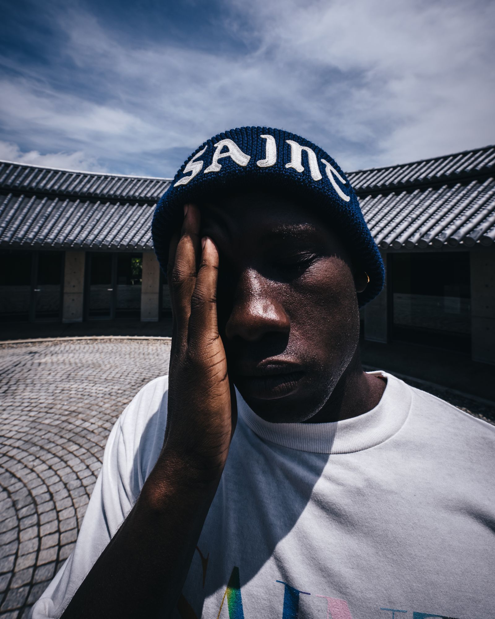 セントマイケル24AW SAINT KNIT CAP(SM-YS1-0000-083)NAVY☆10月12日(土)発売！
