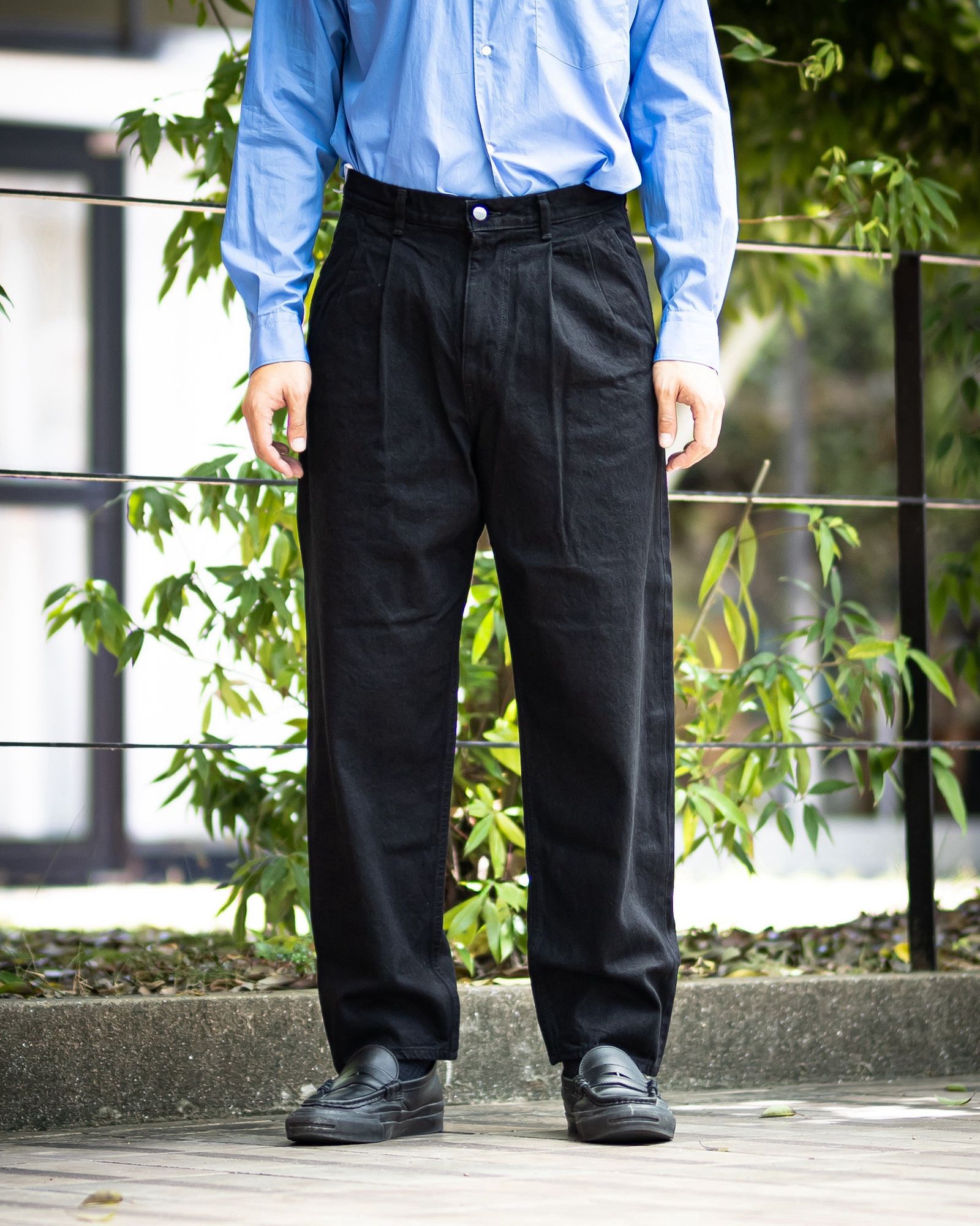 Graphpaper Selvage Denim Two Tuck Tapered Pants 7月25日(土)新作発売！