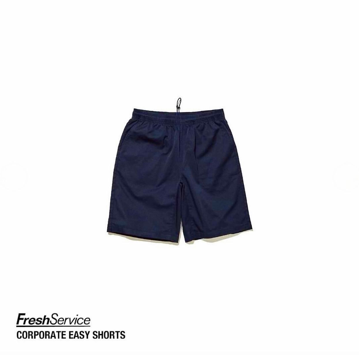 フレッシュサービス CORPORATE EASY SHORTS(NAVY)