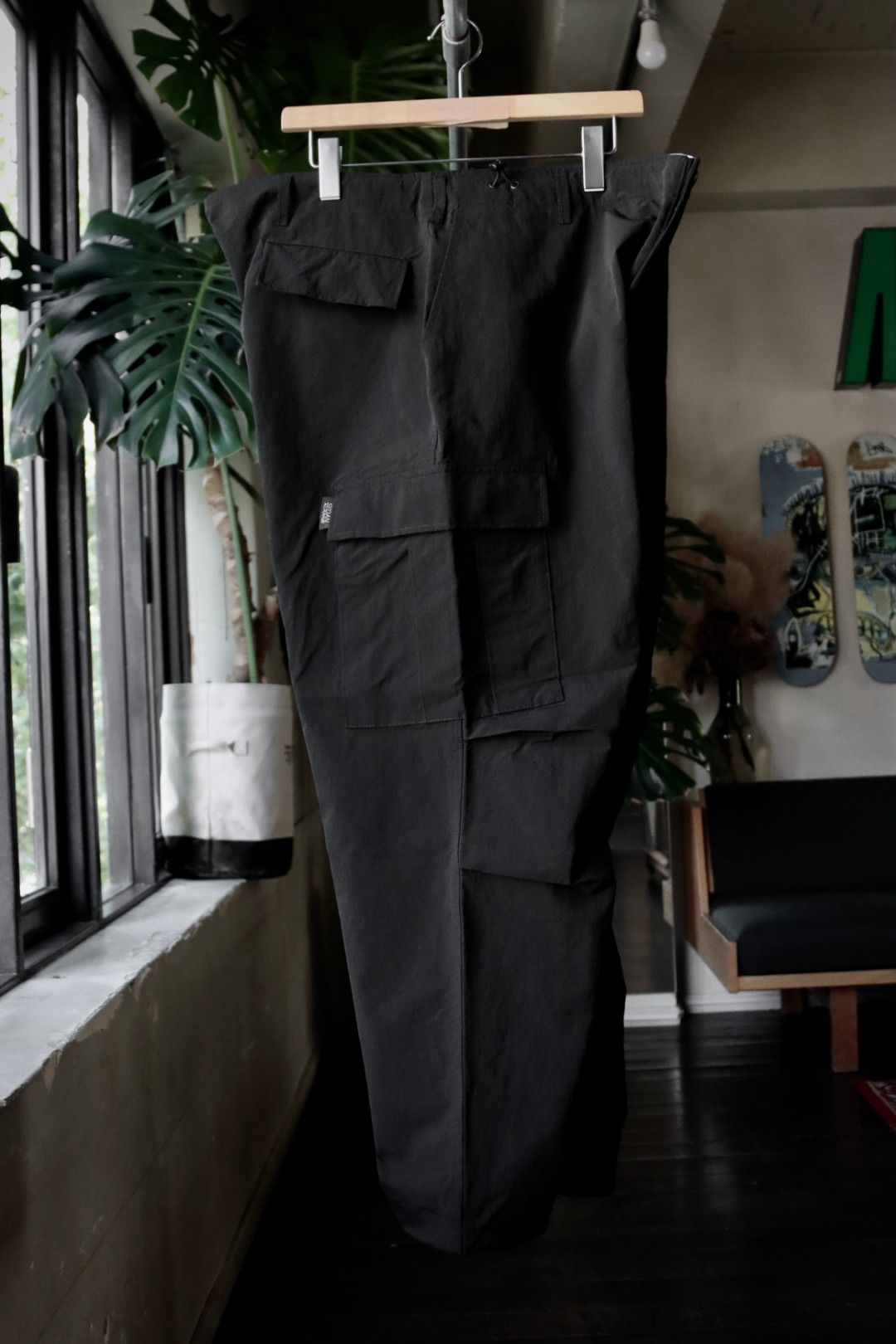 セダンオールパーパスFW23 Big Cargo Pants (SD23F-PT01)Black