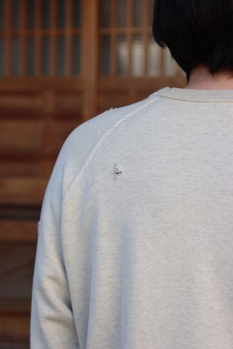 A.PRESSE Vintage Washed Sweat Shirt(22SAP-05-03M)(22SAP-05-02M) style.2022.2.12