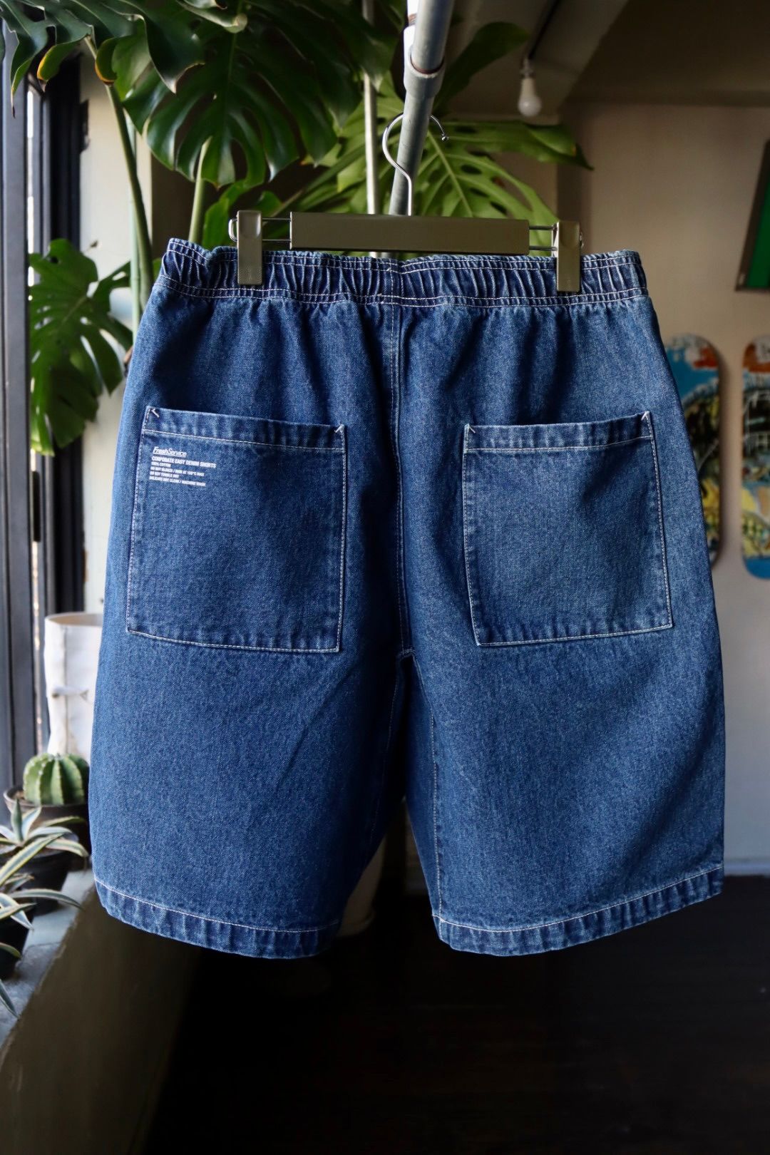 FreshService - フレッシュサービスCORPORATE EASY DENIM SHORTS(DARK