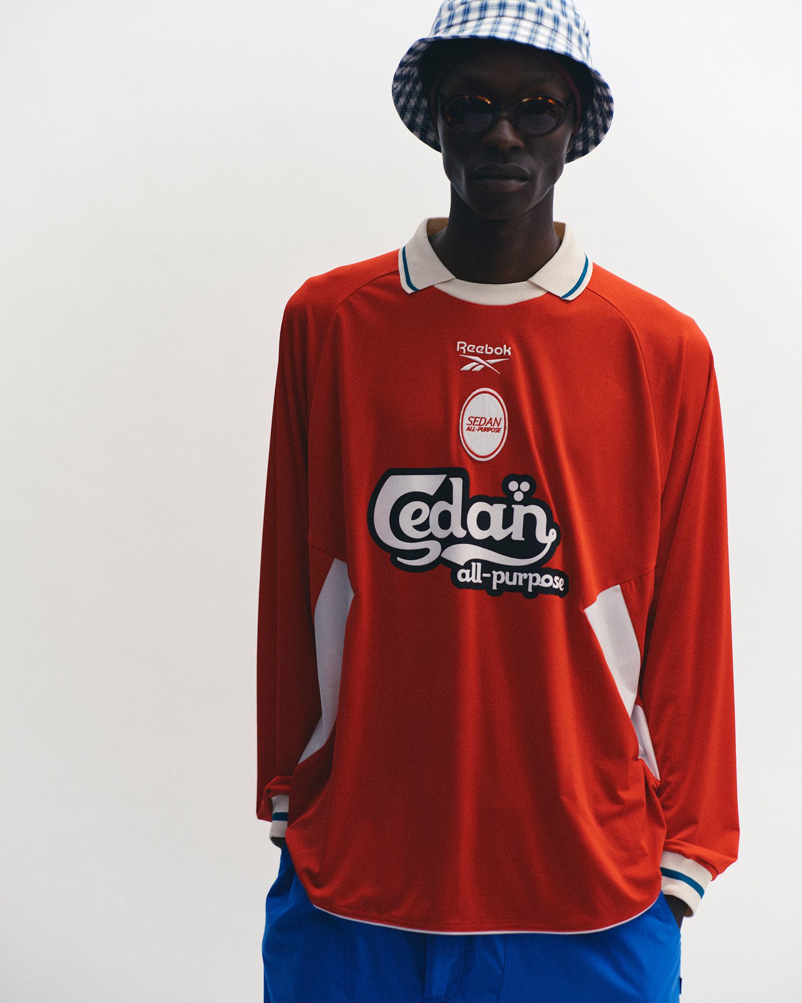 セダンオールパーパス SS26 Reebok /  L/S Game Shirt(SD26S-CT01)Red☆2月7日(土)12:00発売！