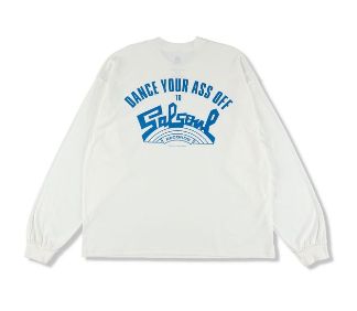 イズネスミュージック 26SS SALSOUL LONG SLE EVE T-SHIRTS(ISNES SMUSIC×SALSOUL)(ISNESSMUSIC×SALSOUL) (IMP7_03_SALSOULLST-01-1)WHITE☆新作発売！
