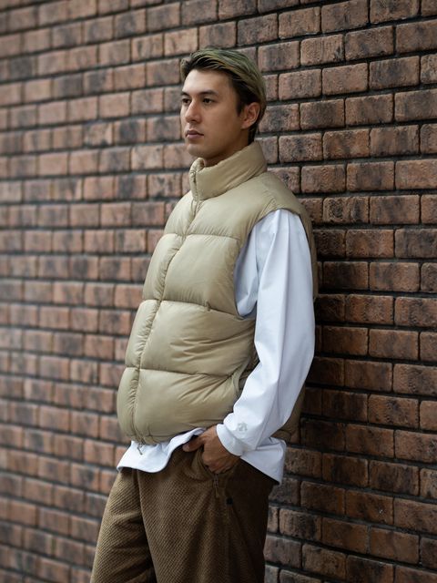 DAIWA PIER39 TECH ULTRA LIGHT DOWN VEST(BEIGE)10月24日(土)新作発売！