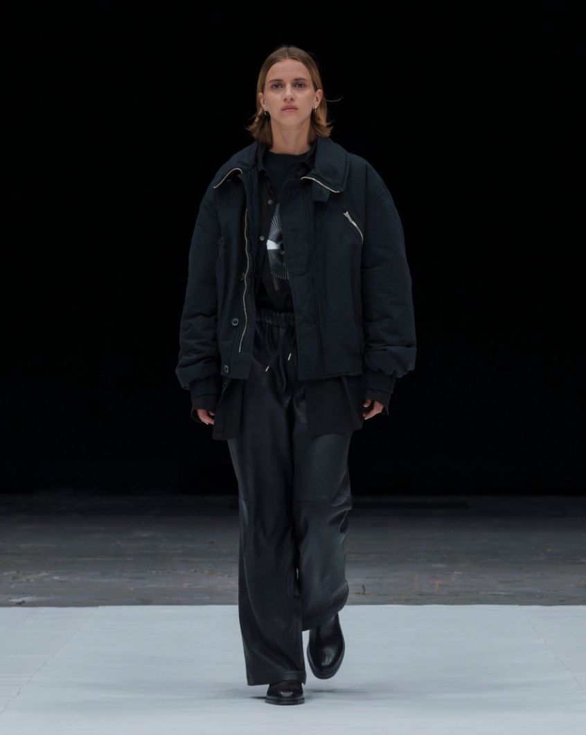ヨーク 25FW "KATHARINE HAMNETT" Recycle Polyester Short Blouson(YK25FW01129B-KH)BLACK☆9月13日(土)発売！