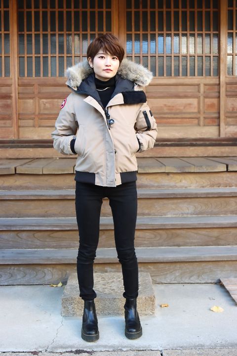 CANADA GOOSE LABRADOR BOMBER"TAN"style.2021.12.4.