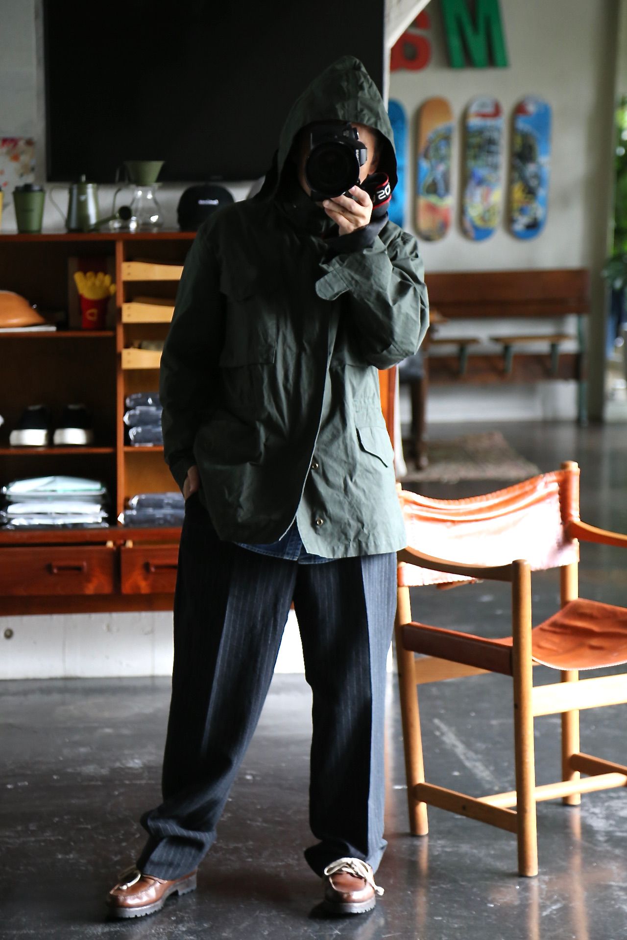 アプレッセ M-65 Field Jacket(21AAP-01-06M)D.GREEN - 1(S)