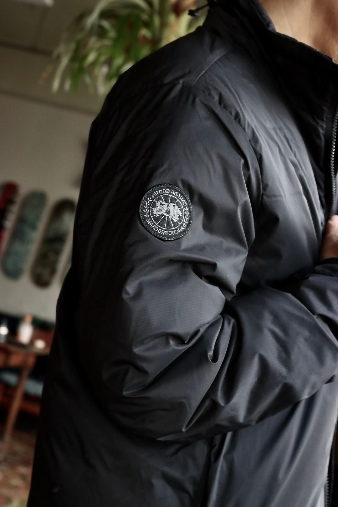 CANADA GOOSE - カナダグース23AW Lodge Jacket Black Label(5079MB