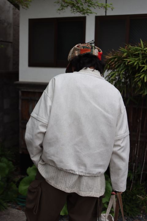 SEEALL ZIP PULLOVER JACKET(SAU23 TP181) mix style. 2022.04.18.