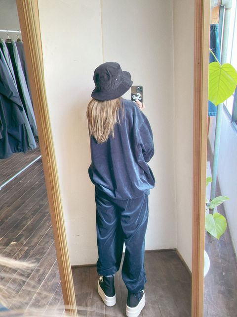 FreshService 新作VELOUR JERSEY PULLOVER セットアップstyle.2023.9.24