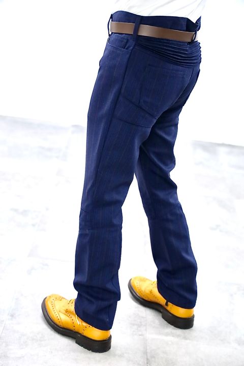 JUNYA WATANABE MAN 26SS ウールストライプジャケットセットアップスタイル