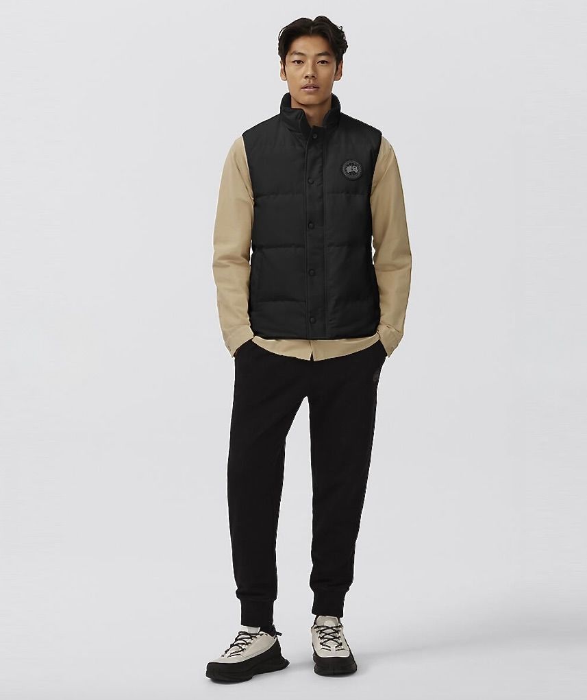 カナダグース ガーソンベストブラックレーベルGarson Vest Black Label(2081MB)Black☆新作発売！
