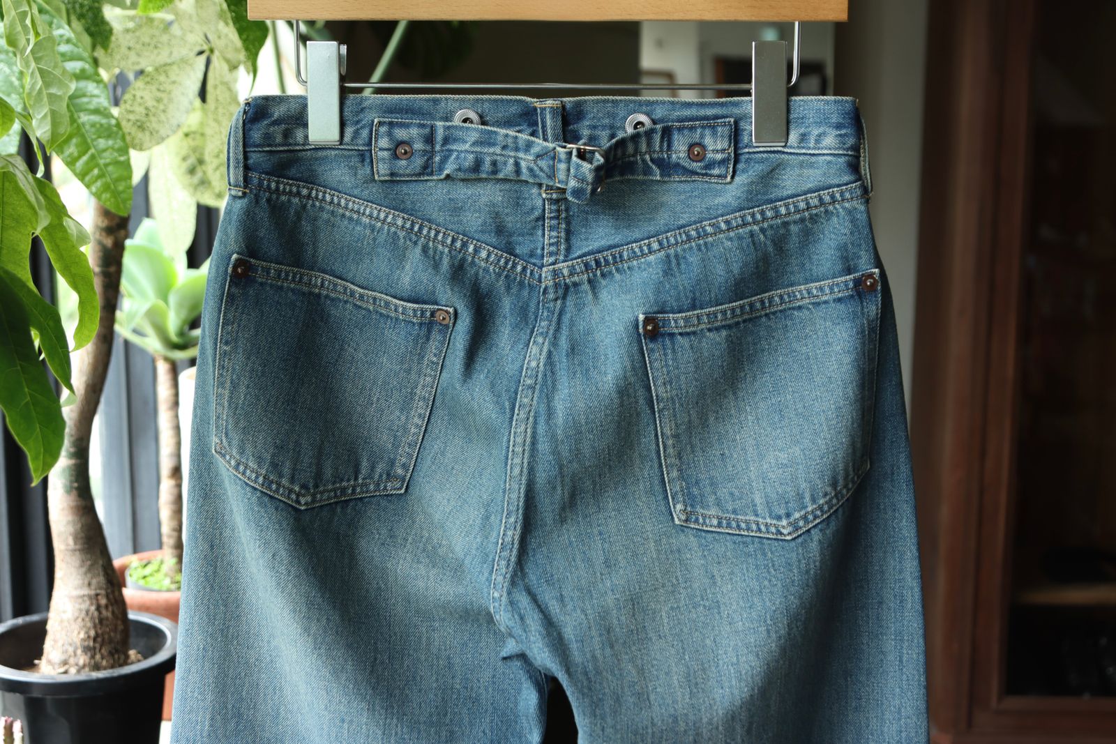 アプレッセ 2025 STYLE2 No.2 Washed Denim Pants(AP-4008)INDIGO