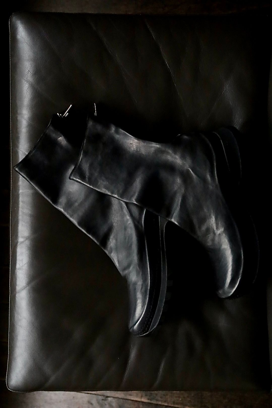 Yohji Yamamoto 25AW GUIDI バックジップブーツ(HL-E26-772)BLACK☆新作発売！