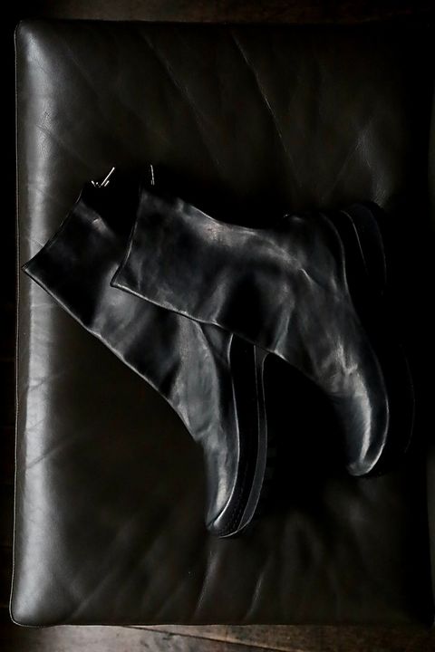 Yohji Yamamoto 25AW GUIDI バックジップブーツ(HL-E26-772)BLACK☆新作発売！