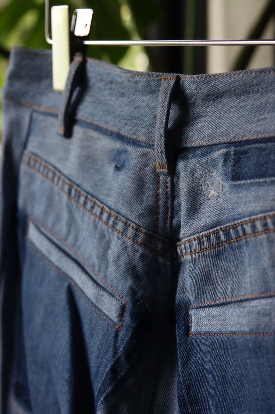 シーオール22AW RECONSTRUTED SUPER BUGGY SLACKS DENIM(SAU21 DE602)NORMAL SIZE：2-A
