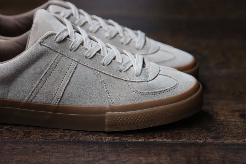 GERMAN MILITARY TRAINER(4700S)PANNA SUEDE