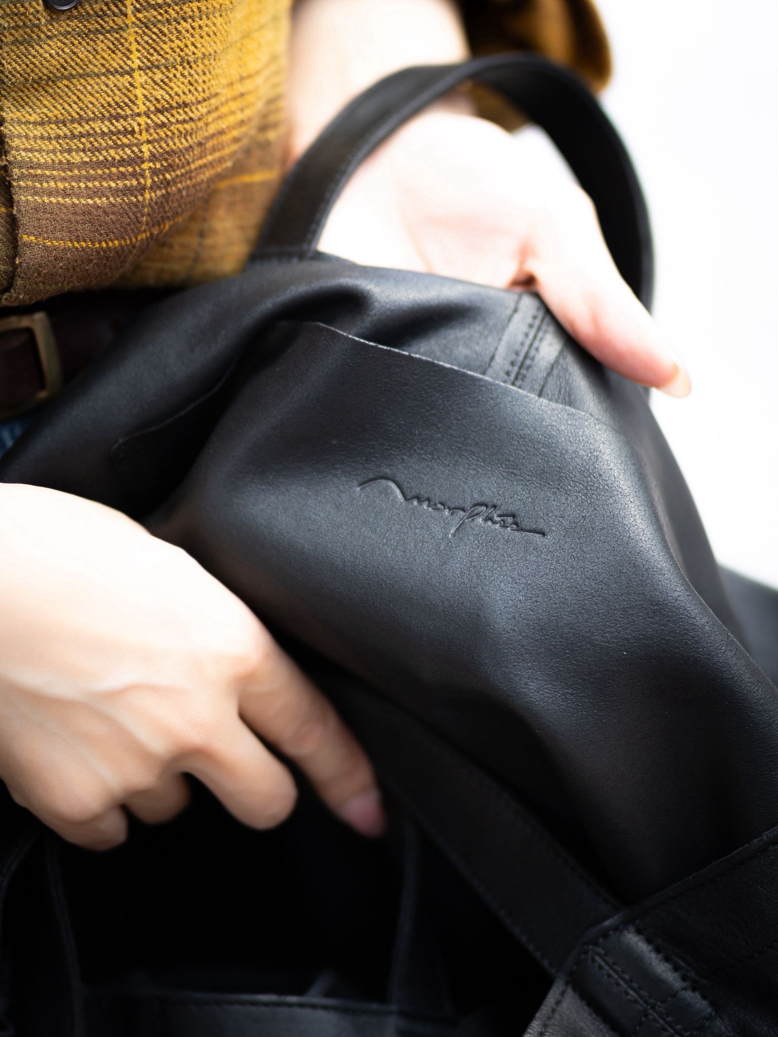 Morphee / モルフェトートバッグ MESSENGER BAG(MSG-BLK)BLACK☆8月27日(木)新作入荷！