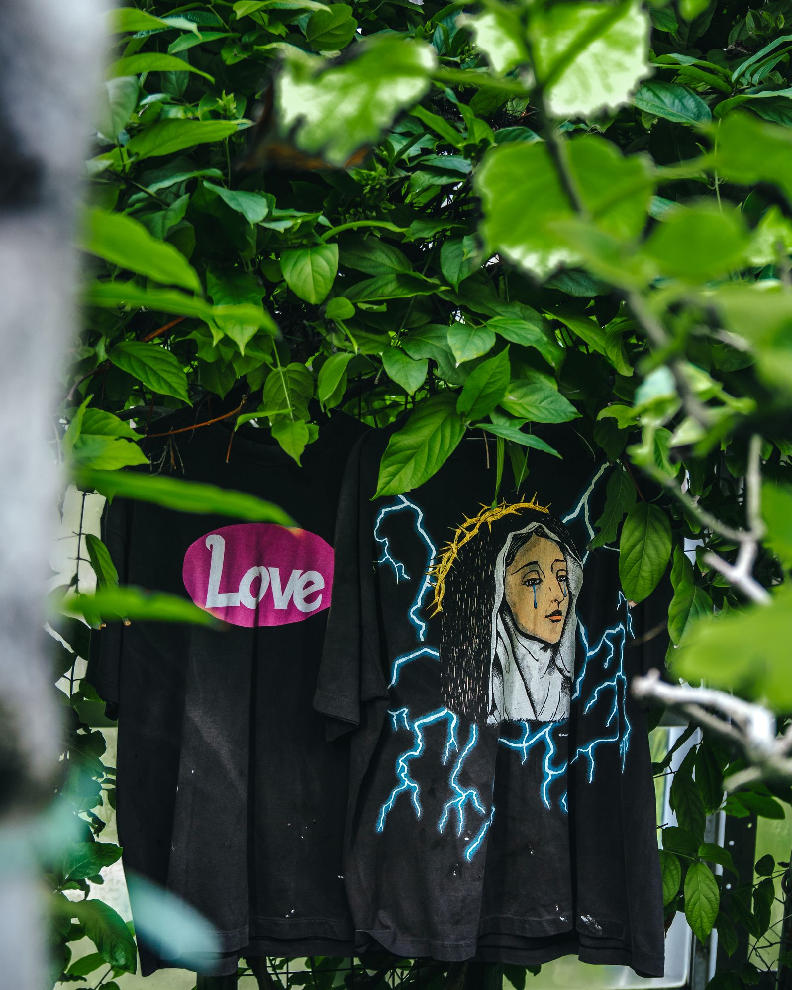 セントマイケル Tシャツ MARIA SS TEE(SM-HR8-0000-011)BLACK