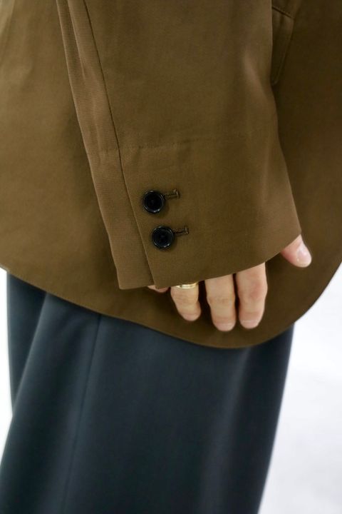 MARKAWARE 26SS SACK COAT"BURNT UMBER"スタイル