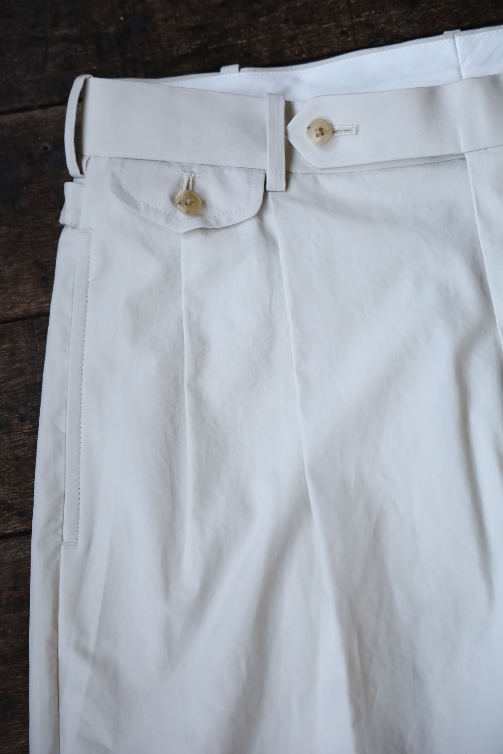 アプレッセ 25SS High Density Weather Cloth Trousers(25SAP-04-15H)ECRU☆4月26日(土)発売！