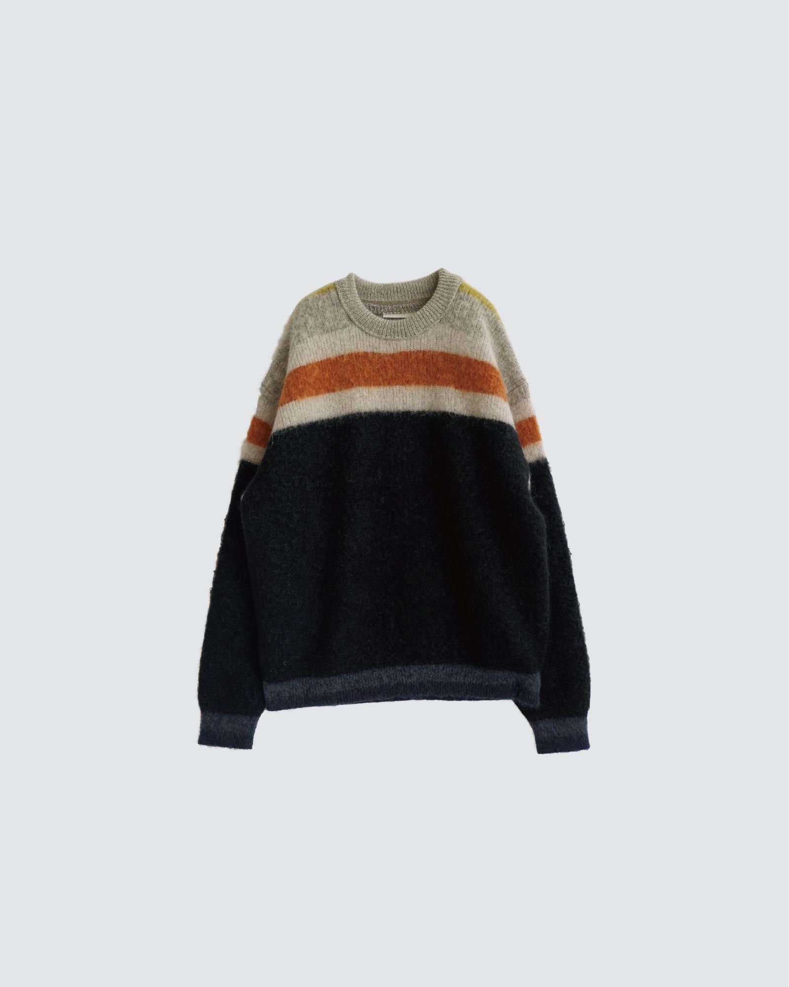 yoke 22aw STILL BORDER CREWNECK ニット | www.innoveering.net