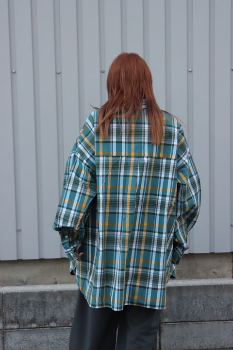 FreshService 22AW CORPORATE CHECK REGULAR COLLAR SHIRT style.2022.10.29