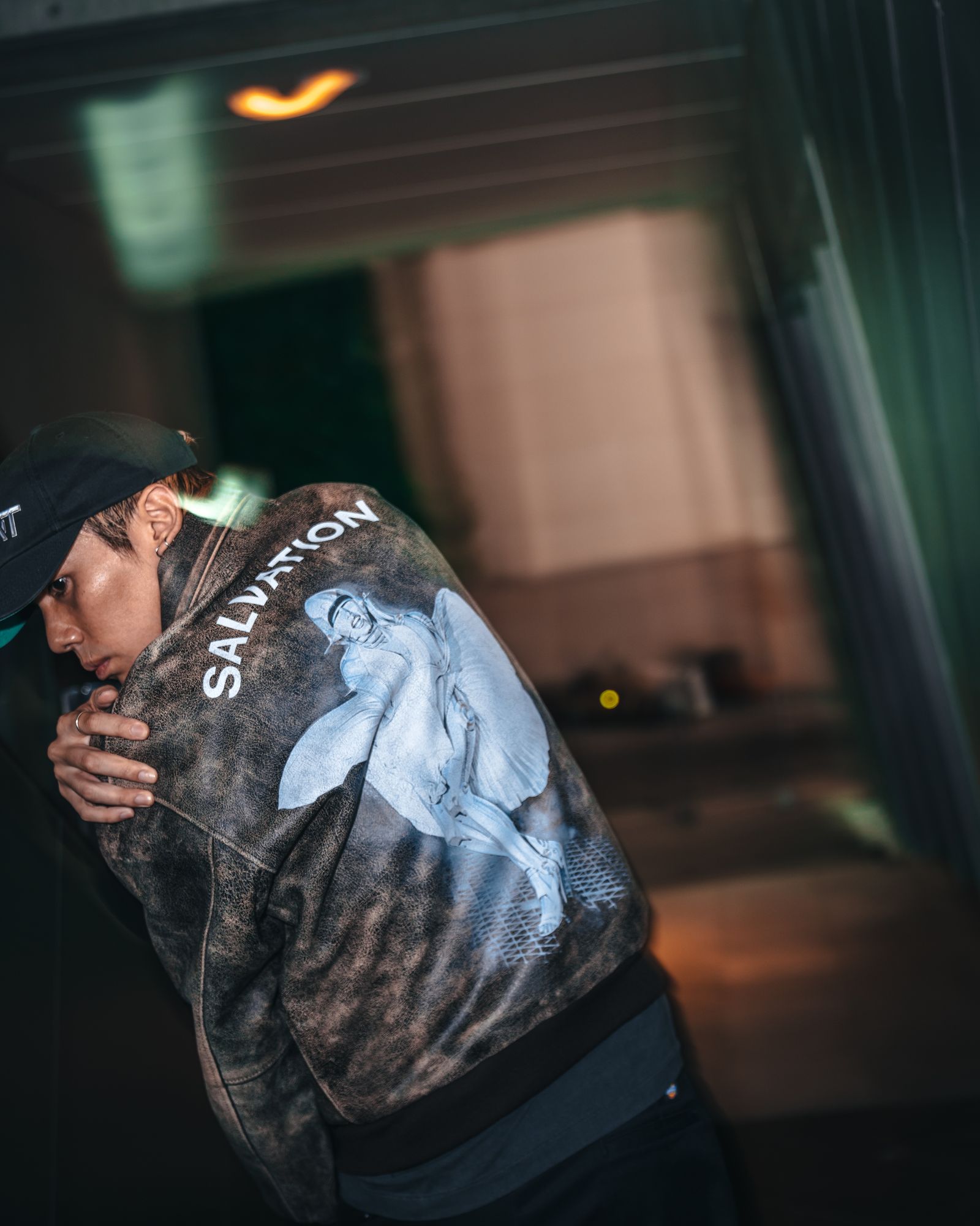 セントマイケル25AW SORAYAMAコラボ SRYM_LEATHER A2 JACKET (SM-HR1-0000-C80)BROWN☆12月13日(土)新作発売！