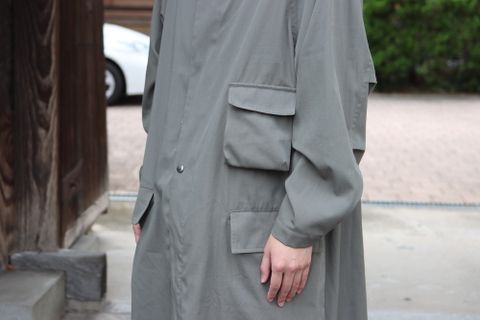 YOKE DESERT STORM OVERCOAT(YK21AW0239C) style. 2021.09.27.
